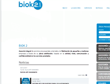 Tablet Screenshot of biok2.com